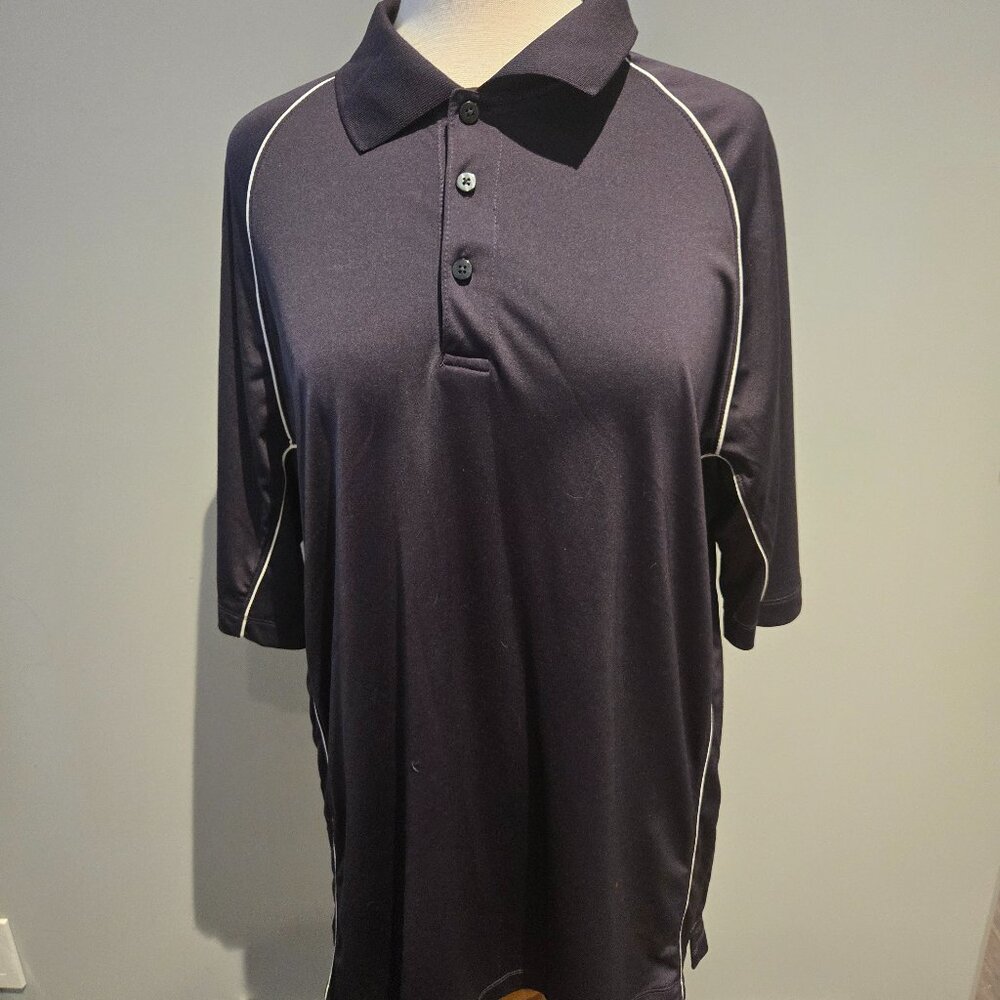 Driven Cool Effect Performance Polo Shirt | Size XL | Black